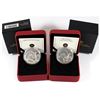 Image 1 : 2008 Canada Proof & Brilliant Uncirculated Silver Dollars Commemorating the 400th Anniversary of Que