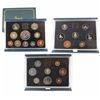 Image 1 : 1983, 1988 & 1998 United Kingdom Proof Coin Collections in Original Hard Blue Folders with COAs (198