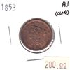 Image 1 : 1853 USA Half Cent AU (Cleaned)