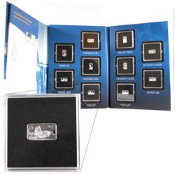 RCM Issue: 2014 Official Landmarks of the World 2.5g Fine Silver Ingot Collection (Tax Exempt). You 