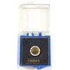 Image 1 : RARE! Avro Aircraft 10 Years of Service 10k Gold Enameled Pin Made by Birks in Original Birks Plasti