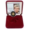 Image 1 : 2007 Alderney 1 Pound Princess Diana the Legacy of a Unique Woman .999 Fine Gold Proof Coin in Red R