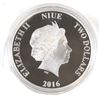 Image 2 : 2016 Niue $2 Captain Phasma 1oz Fine Silver Proof Coin (Tax Exempt). Coin comes encapsulated.