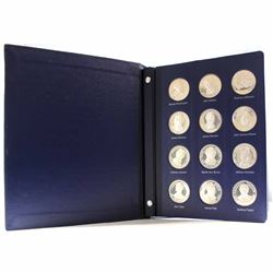 The Franklin Mint Treasury of Presidential Commemorative Medals *American Express Edition* 36-medal 