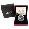 Image 1 : 2017 Canada $20 Under the Sea - Sea Turtle Fine Silver Coin with Murrini Glass Element (Tax Exempt).
