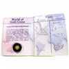 Image 1 : 2003 Mexico 1/20oz .999 Fine Gold Libertad. Comes encapsulated in a World of Gold Coins Passport wit