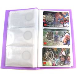 2000 RCM 25-cent Collector Card Set in Album. You will receive Pride, Ingenuity, Achievement, Health