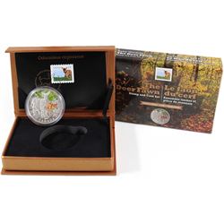2014 Canada $20 Baby Animals - Deer Fawn Coin and Stamp Set Issued by Canada Post (Tax Exempt).