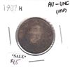 Image 1 : 1907H Canada 1-cent AU-UNC (impaired)