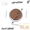 Image 1 : 1976 Canada 1-cent Extra Fine (EF-40) Lamination Error