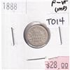 Image 1 : 1888 Canada 5-cents F-VF (impaired)