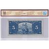 Image 2 : 1937 $5 BC-23b, Bank of Canada, Gordon-Towers, M/C Prefix, BCS Certified VF-30 Original