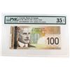 Image 1 : 2004 $100 BC-66b, Bank of Canada, Jenkins-Carney, EJZ Prefix, PMG Certified Choice VF-35 EPQ