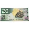 Image 1 : Error 2007 $20 BC-64a Canada Journey Series Banknote EF Condition with Ink Smear. Both of the '20s' 