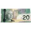 Image 2 : Error 2007 $20 BC-64a Canada Journey Series Banknote EF Condition with Ink Smear. Both of the '20s' 