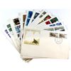 Image 1 : Stamps; Canada Post First Day Issue Stamp Collection. You will receive 36 Different Stamp Designs. T
