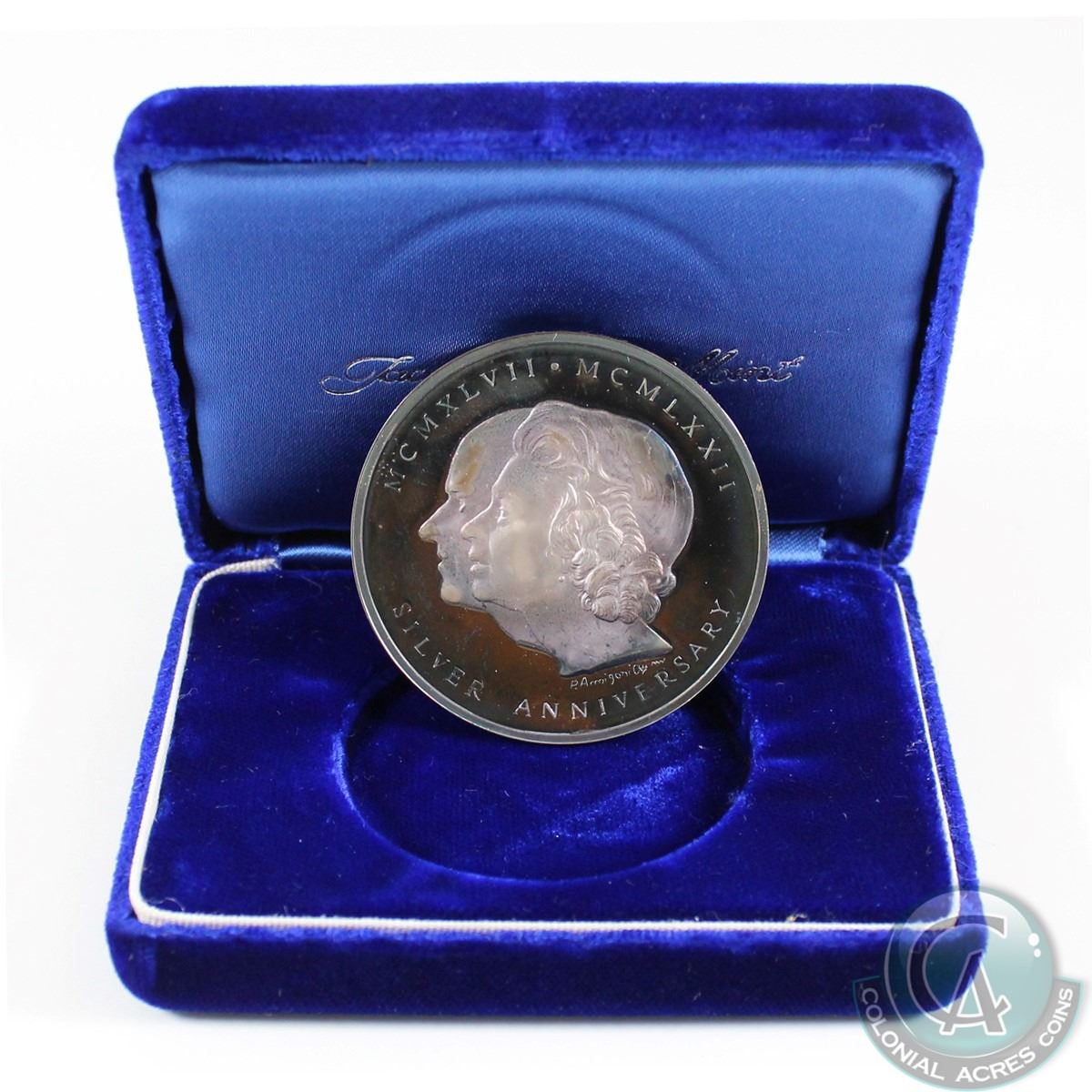 1972 The Jacques Cartier Mint Sterling Silver Limited Edition Silver