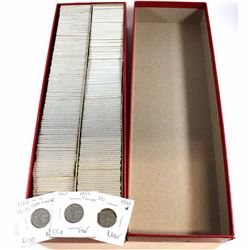 *Estate Lot of 1922-1946 Canada 5-cent Collection. 282pcs