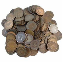 *Mixed Lot of Canada Edward VII Large cents. 147pcs