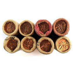 *1962-1969 Canada 1-cent original roll of 50pcs. You will receive one of each date from 1962-1969. 8
