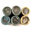 Image 1 : 1963-1969 Canada 5-cent Rolls. You will receive one of each date from 1963-1969 (missing 1966). 6pcs
