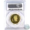 Image 2 : 2009 Canada $75 Gold Olympic Spirit PCGS Certified PR-69 Deep Cameo. Contains 0.225oz of Pure Gold