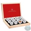Image 1 : 2013 Complete $10 O Canada 12-Coin Set with Deluxe RCM Issued Box (Tax Exempt). Coins may contain li
