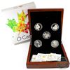 Image 1 : 2014 Complete $25 O Canada 5-cent Set with Deluxe RCM Issued Box (Tax Exempt). Coins may contain fai