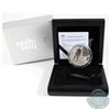 Image 1 : Russia Mint Issue: 2014 Sochi Olympics 3 Roubles Luge Sterling Silver Proof Coin.