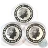 Image 2 : Perth Mint Issue: 2012 Australia Koala 1oz Fine Silver Coins (capsules are scuffed). 3pcs (TAX Exemp