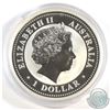 Image 2 : Perth Mint Issue: 2000 Australia $1 Lunar Series I Year of the Dragon 1oz .999 Fine Silver Coin in C