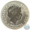 Image 2 : Royal Mint Issue: 1998 Great Britain 1oz Fine Silver Britannia (lightly toned). Tax Exempt