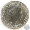 Image 2 : Royal Mint Issue: 2002 Great Britain 1oz Fine Silver Britannia (lightly toned). Tax Exempt