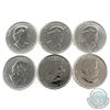 Image 2 : RCM Issue: 2011 Canada $5 Wildlife Grizzly 1oz .9999 Fine Silver Maple Leafs (coins have toning spot