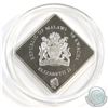 Image 2 : Malawi Mint Issue: SCARCE 2009 Republic of Malawi 50 Kwacha The White Lion 2oz .999 Fine Silver Proo