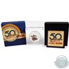 Image 1 : Perth Mint Issue: 2018 Tuvalu $1 50th Anniversary of Hot Wheels 1oz Fine Silver Proof Coin (capsule 