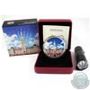 Image 1 : 2017 $30 Celebrating Canada Day Glow in the Dark Fine Silver Coin with Black light (Tax Exempt)