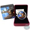 Image 1 : 2015 Canada $30 Moonlight Fireflies Fine Silver Coin (outer sleeve lightly bent). Tax Exempt