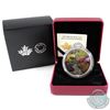 Image 1 : 2017 Canada $30 Gate to Enchanted Garden Fine Silver Coin (outer sleeve is coming unglued on one sid