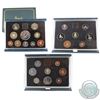 Image 1 : Royal Mint Issue: 1983, 1988 & 1998 United Kingdom Proof Coin Collections in Original Hard Blue Fold