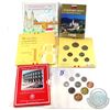 Image 1 : World Mint Issue: 1996 Austria 6-coin, 1998 Slovakia 8-coin, 1998 Spain 8-coin, 1999 Sweden 5-coin &