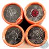 Image 1 : Lot of 4x Canada 25-cent Original Rolls of 25pcs. You will receive 2004P Poppy, 2004P St. Croix, 200