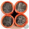 Image 1 : Lot of 4x 2005-2007 Canada 25-cent Original Rolls of 40pcs. You will receive 2005 Saskatchewan, 2005