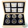 Image 1 : 2015 Canada Legacy of the Nickel 6-Coin Fine Silver Set in Deluxe Box (capsules are lightly scratche
