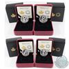 Image 1 : 2016 Canada $5 Birthstone Fine Silver Coins (Tax Exempt). You will receive January, March, April & J