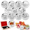 Image 1 : Complete 2013 'O Canada' 12-coin Set with Deluxe RCM Issue Display Case (Tax Exempt). You will recei
