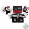 Image 1 : 2004-2010 Canada Sterling Silver Lucky Loonies: 2004, 2006 (coin is lightly toned and outer packagin