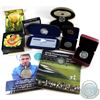 Image 1 : Lot of RCM Issued Commemoratives: 1968 Nickel Dollar, 1999 December 25-cent (tattered outer packagin