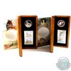 Image 1 : 2006 Horse & Foal $5 & 2006 Peregrine Falcon & nestlings $5 Fine Silver Coin and Stamp Sets. 2 sets