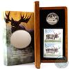 Image 1 : 2004 Canada Majestic Moose $5 Coin and Stamp Set